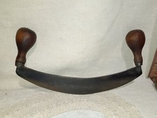 VINTAGE SIMPATICA MEZZA LUNA CON POMELLI IN LEGNO CM 26