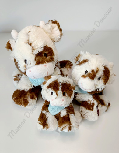 Lot peluche doudou - peluche/doudou, vache