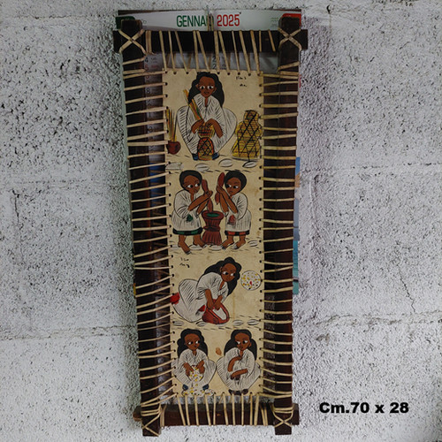 Dipinto etiope pelle - su, di