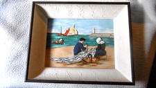 Quadro Pescatore Dipinto Su