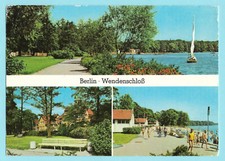 Berlino (1980 circa) - Wendenschloß - Promenade Möllhausenufer Strandbad - AK 450