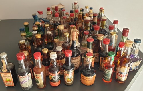 Mignonettes alcool avec - 80,