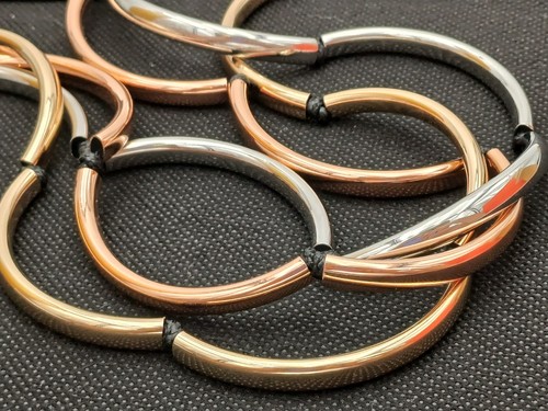 Collana lunga con curve - collana,