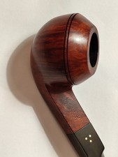 Pipa La Savinelli Giubileo d'oro Straight grain FIAMMATA 623 Italy mod. Bulldog