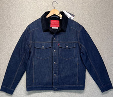 Giacca denim sherpa camionista