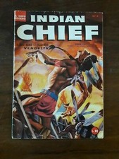 INDIAN CHIEF 4 ORIGINALE IL GUFO BIANCO E I PESCI NERI VAGLIERI 1955 !!!