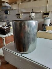 N° 15 Pozzetto carapina in acciaio inox per alimenti gelateria H 25x20 cm