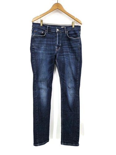 Jeans allsaints rex blu uomo - rex,