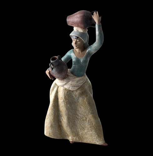 Lladro the well large - lladro, well"