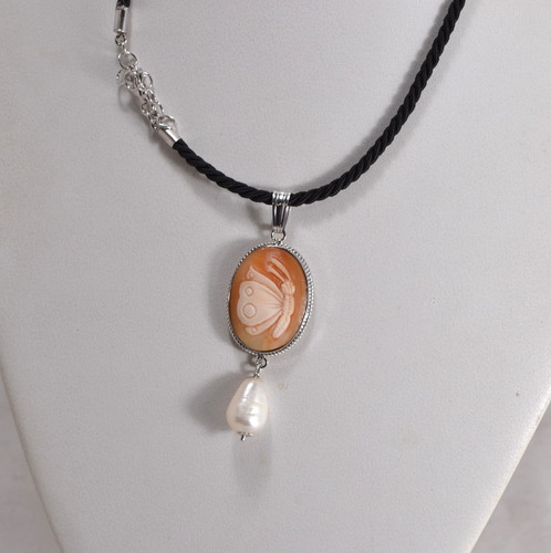 Collana ciondolo argento - ,