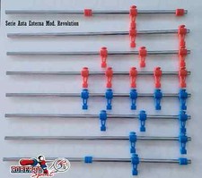 SERIE ASTE ESTENE PER CALCIO BALILLA MODELLO REVOLUTION ROBERTO SPORT (RS2315)