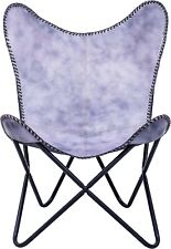 Sedia A Farfalla In Pelle