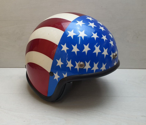Mezzo casco moto americano - , mds