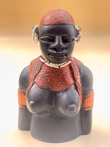 Busto legno testa - testa, donna