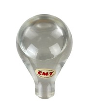 Vintage CM-7 Glass Bulb Red
