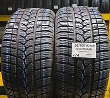 2x PNEUMATICI USATI 195/50 R15