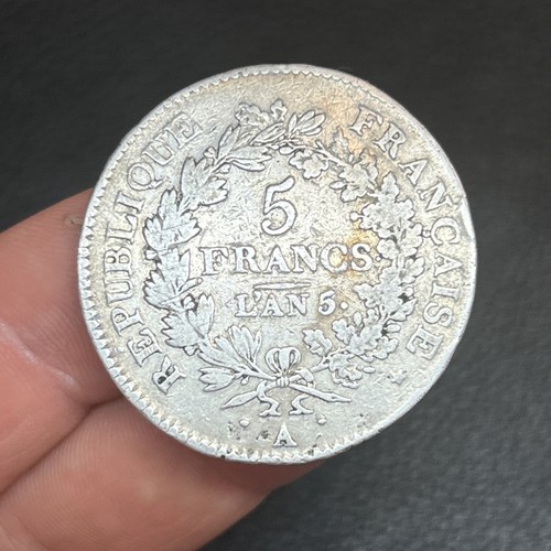 France monnaie 5 francs - -,