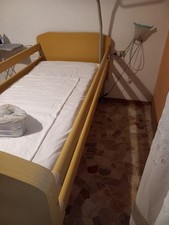LETTO ELETTRICO IN LEGNO SOVRANA SMONTABILE PER ANZIANI E DISABILI - HOMECARE 