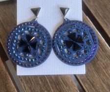Orecchini swarovski blu - swarovski,