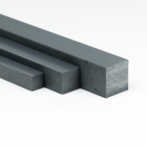 Pvc quadrato 20x20mm grigio - pvc,