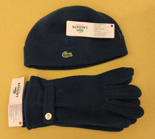 cappello e guanti Lacoste in