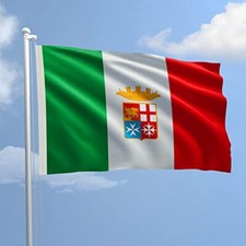 Bandiera MARINA MILITARE 100X150 cm in poliestere NAUTICO 115 gr/mq con (Y4c)