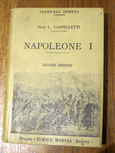 Hoepli napoleone l - hoepli, *napoleone