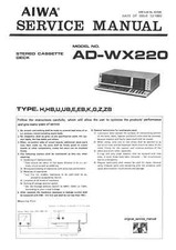 Aiwa wx220 - ad-wx220, ad