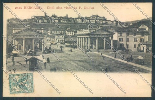 Bergamo città edicola - città,