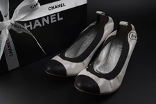 Scarpe decolte CHANEL bianco