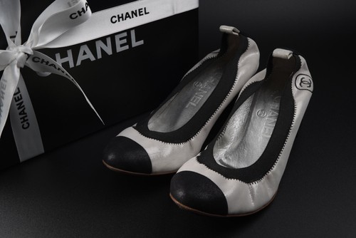 Scarpe decolte chanel bianco - chanel,