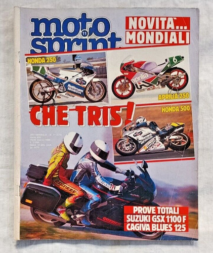 Motosprint 1988 suzuki gsx - 11/1988,