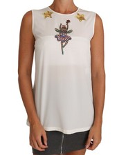 DOLCE & GABBANA Top bianco