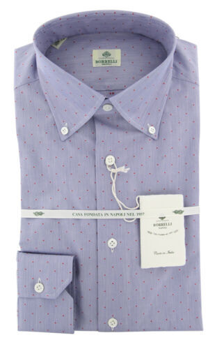 Camicia blu pois luigi - blu,