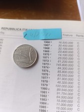 Moneta da 10 lire del 1973