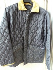 GIACCONE TRAPUNTATO BLU SCURO