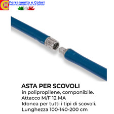Kit Pulizia Canna Fumaria Spazzacamino Aste Per Scovolo Camino 100 140 200 cm