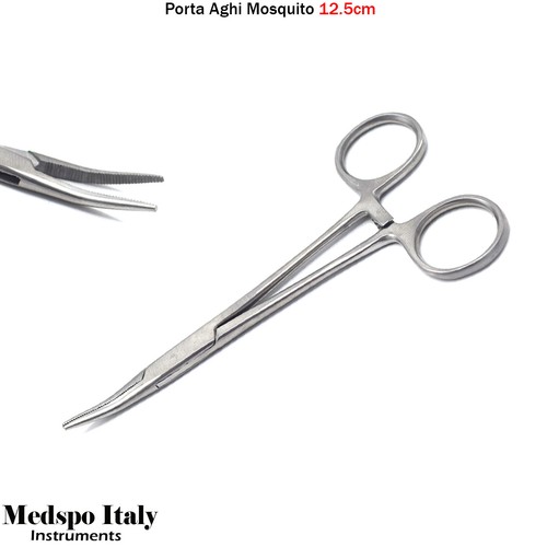 Porta aghi mosquito curvo - porta,
