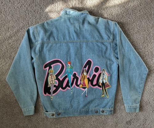 Vintage barbie denim jacket - barbie,