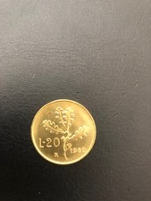 MONETA ITALIA DA 20 LIRE RARA
