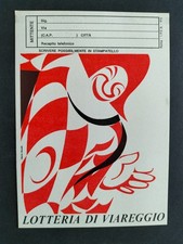 BIGLIETTO LOTTERIA CARNEVALE