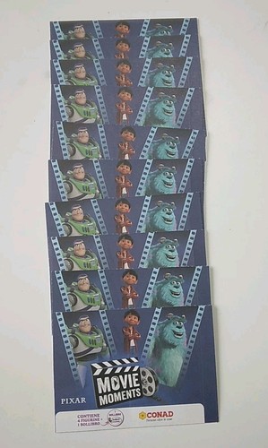 Lotto bustine conad pixar - 10,