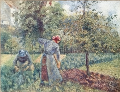 Antica stampa colori - antica, a