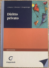 Diritto privato Nivarra, Ricciuto, Scognamiglio isbn 978-8892140622 