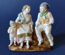 Statuina Coppia di vecchi con