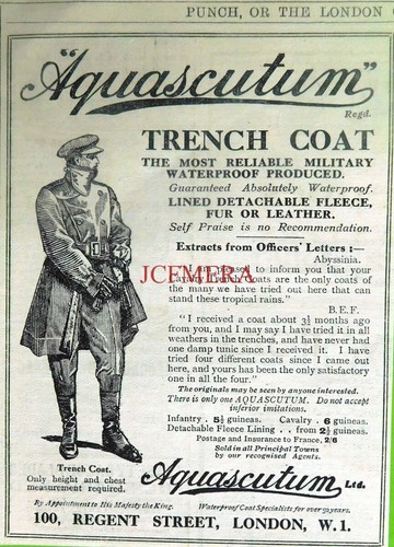 Aquascutum waterproof trench - aquascutum,