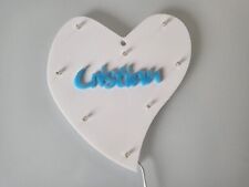 CUORE PLEXIGLASS 8 LED