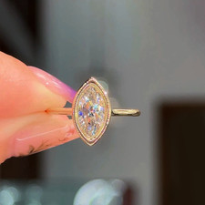 Fede Nuziale Diamante Marchesa