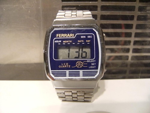 Orologio ferrari digital - orologio,