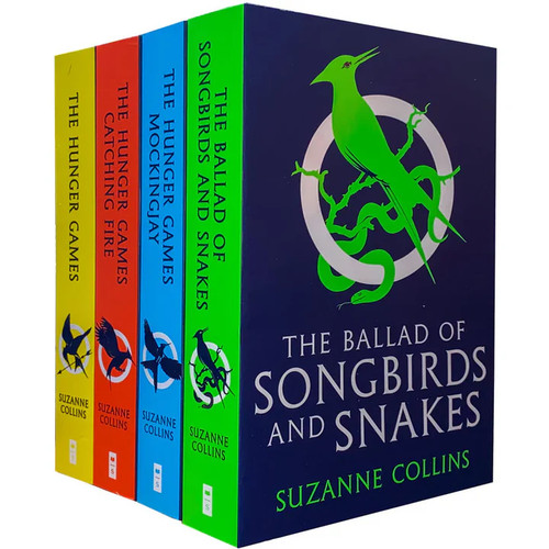 Hunger games books set by - games, 4